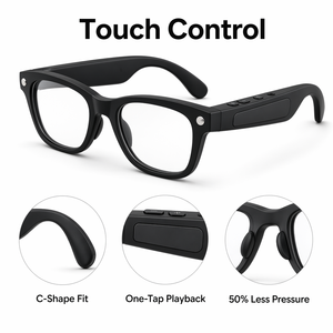 Lunettes de soleil intelligentes unisexes à dégradé de couleurs avec son surround stéréo, compatibles avec <span class=keywords><strong>iOS</strong></span> et Android, disponibles avec trois types de verres - Product Image 1