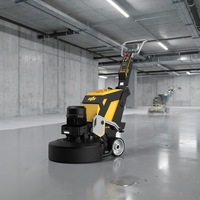 Ponceuse-polisseuse industrielle CFS pour béton et terrazzo époxy avec commande PLC 18500W 220V/380V Fonctionnement automatique 658kg