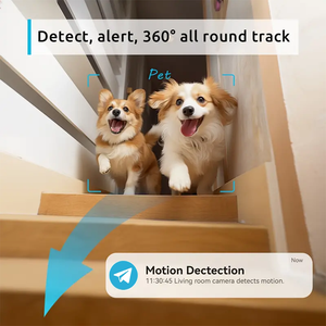 Suivi automatique intelligent Caméra de sécurité intérieure PTZ CCTV Vision nocturne Réseau filaire CMOS Carte SD <span class=keywords><strong>Wifi</strong></span> Surveillance intelligente intérieure - Product Image 5