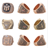 6PCS nba championnat anneau ensemble Europe et Amérique populaire mémorial nostalgique classique anneau personnalisé doigt décoration personnalisée