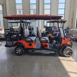 Carrito de Golf Eléctrico de Acero Personalizable y Elegante para 4+2 Personas, con Motor de 3500W-7500W, Batería de Litio, 30-50Km/h, Autonomía de 50-70km - Product Image 5