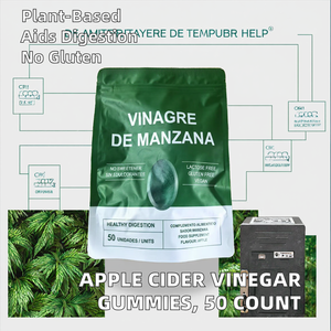 Poudre de vinaigre de cidre de pomme favorisant une digestion saine <span class=keywords><strong>sans</strong></span> édulcorants ajoutés pour un bien-être naturel - Product Image 3