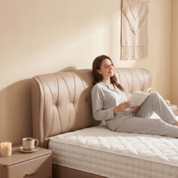 Colchón Ortopédico de Muelles OEM/ODM, Cómodo, Tamaño Queen/King, Juego de Muebles para Dormitorio, Colchón Suave para Recámara
