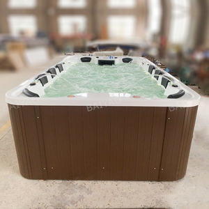 <span class=keywords><strong>Spa</strong></span> extérieur de luxe 10 <span class=keywords><strong>places</strong></span> bain à remous avec 8 sièges et <span class=keywords><strong>2</strong></span> inclinables Yacuzzi Massage Jakuzzi avec LED et fonctions Bluetooth - Product Image 4