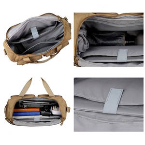 Sac à dos de voyage et de trajet quotidien personnalisé, tendance, imperméable, motif camouflage, antivol, en polyester, pour la randonnée en montagne - Product Image 6