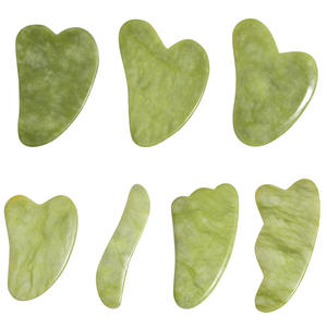 Herramientas Guasha Xiuyan de forma cuadrada y ondulada para bricolaje, piedra Gua Sha de Jade, nueva forma, tablero Gua Sha, <span class=keywords><strong>Faceroller</strong></span> - Product Image 2