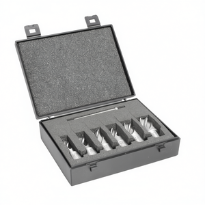 Kit de sierras perforadoras HSS para taladros magnéticos, juego de 6 piezas, cortadores anulares - Product Image 2