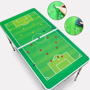 Table <span class=keywords><strong>de</strong></span> football pliable moderne en aluminium léger et portable pour l'entraînement tactique <span class=keywords><strong>de</strong></span> football en extérieur et l'école - Product Image 3
