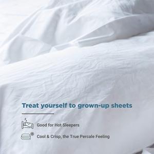 300 chủ đề đếm Oeko chứng nhận 100% cotton hữu cơ <span class=keywords><strong>percale</strong></span> dệt California Vua Kích thước tấm thiết lập cho giường sử dụng - Product Image 6
