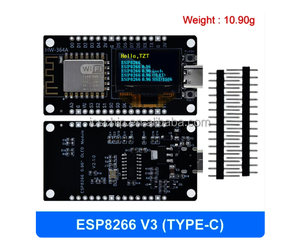 Placa de Desarrollo ESP8266 con Interfaz Serial CH340G, Módulo Wi-Fi NodeMCU y Pantalla OLED de 0.96 Pulgadas 128x64 - Product Image 2
