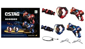 2 adolescentes y adultos juego <span class=keywords><strong>de</strong></span> etiquetas láser recargables 360 ° sensores Peto Chaleco con LCD sincronización <span class=keywords><strong>de</strong></span> datos inalámbrica <span class=keywords><strong>Arena</strong></span> <span class=keywords><strong>de</strong></span> plástico - Product Image 5