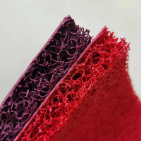 Tapis de sol moderne en PVC fabriqué à la machine, texture abstraite de nouilles spaghetti, imperméable, écologique, avec support en mousse souple, pour hôtel à fort trafic