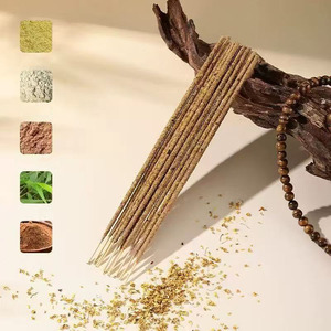 Bastoncini di incenso fiori fatti a mano naturali personalizzati di gelsomino rosa di lavanda osmanto di bambù incenso per la meditazione aromaterapia - Product Image 5