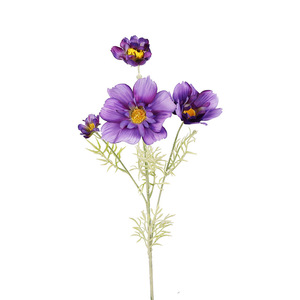 Flores Artificiales Cosmos de Qihao, 83 cm, de Plástico y Seda, Alta Simulación, para Decoración de Bodas, Hogar y Fotografía - Product Image 5