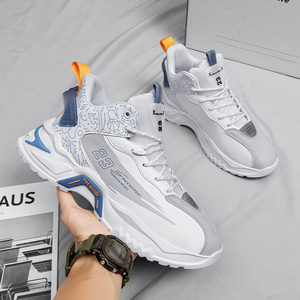 <span class=keywords><strong>Chaussures</strong></span> de sport décontractées légères et respirantes à la mode, vente en gros, plateforme, à lacets, pour hommes - Product Image 4