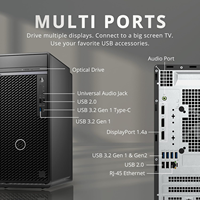 Mini-ordinateur de bureau OptiPlex 7080 Tower Barebone, 10e génération, propre, sans rayures, grade A, testé et fonctionnel