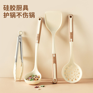 Juntu Silicone Spatula Set 4-Piece Non-Stick <b>Cooking</b> Utensils For Home Kitchen Use - Product Image 3