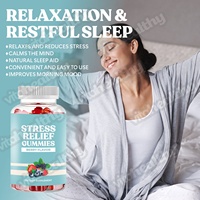 Vitahealthy OEM/ODM, usine de fabrication de produits de santé en marque privée, fournit des gummies anti-stress 6 en 1 pour rester calme et détendu