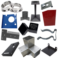 Fabrication de tôles métalliques professionnelle à bas prix, découpe laser d'aluminium, services de fabrication métallique