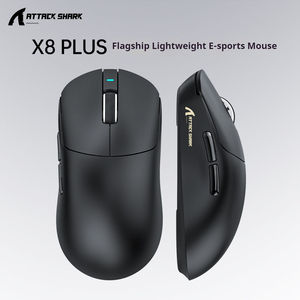 Ratón Inalámbrico para Juegos Attack Shark X8 Plus - Sensor PAW3395 Ultraligero de Triple Modo para Esports (BT/2.4G/USB-C) - Product Image 5