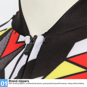 New Arrival Full Zip Waterproof OEM Cycling Jersey Set with Black Padded Shorts for Summer Outdoor <b>Road</b> Cycling Racing Training - Product Image 4