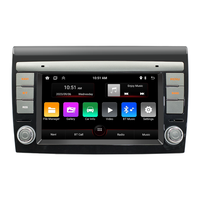Système multimédia de voiture sans fil avec écran de 7 pouces, Carplay Android Auto WiFi pour Fiat Boyue 2008-2013, lecteur multimédia de voiture Android