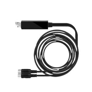 สาย USB เป็น MIDI 5 พินสำหรับไอแพดอิเล็กทรอนิกส์เปียโนอุปกรณ์เสริมสำหรับการแต่งเพลง - Product Image 1