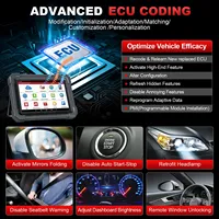 Escáner de Diagnóstico para Autos X431 PRO3 ACE OBD2, DBScar VII, Control Bidireccional, Herramientas de Diagnóstico para Todos los Sistemas, 12V/USB