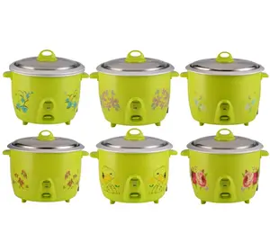 Mini rice cooker Deluxe Portable Multi Automatic SS Electric flower rice cookers with Non Stick coating inner pot