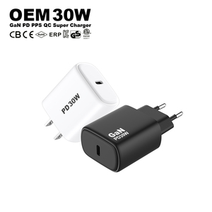 <span class=keywords><strong>Chargeur</strong></span> mural portable GaN USB-C pour téléphone portable, série PD 20W 25W 30W 45W 65W, charge rapide Type-C, directement de l'usine - Product Image 3