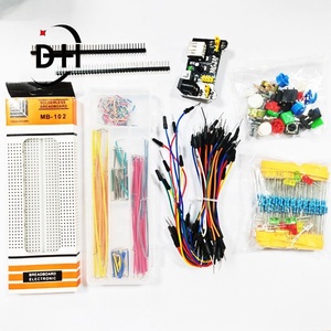 ชุดเริ่มต้นสำหรับทำโปรเจกต์ DIY สำหรับ Arduino UNO R3 ชุดอุปกรณ์อิเล็กทรอนิกส์ DIY ชุดอุปกรณ์อิเล็กทรอนิกส์พร้อมกล่อง บอร์ดทดลอง 830 จุดเชื่อมต่อ - Product Image 3