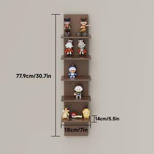 Étagères murales transfrontalières avec figurines suspendues, figurines d'<span class=keywords><strong>action</strong></span>, boîte à surprises, rangement et placement - Product Image 6