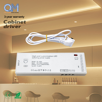 Alimentation LED à haute efficacité 89% 36W/60W/100W 12V/24V, entrée CA 100-264V, tension constante pour éclairage de meubles