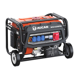 Convenient Home Use 1.5Kva <strong>Gasoline</strong> <strong>Generator</strong> Set with 4-Stroke Air-Cooled Engine Wheels Handle &amp; Recoil Starting - Product Image 3
