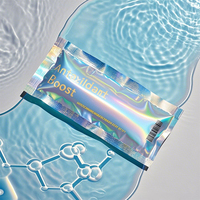 Custom Printed Aluminum Foil Heat Seal Dried Fruit Protein Bar Design Three Side Sealing Mylar Pouch Moisture Proof