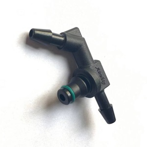 Conector en T de Plástico de 12 mm de Conexión Rápida para Línea de Combustible, Piezas Automotrices - Product Image 1