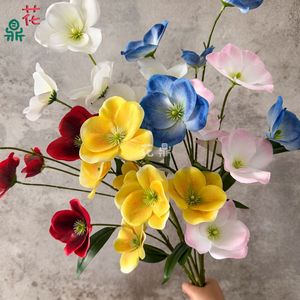 Flores de Seda Mixtas, Arreglo Floral Artificial, Decoración para Bodas, Decoración para el Hogar y Hoteles, con Relieve y Forma Estructural - Product Image 1