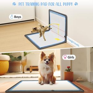 Support mural en silicone pour tapis de propreté pour chien, réutilisable, pour l'apprentissage de la propreté des chiots, très grand format, pour animaux de compagnie - Product Image 5