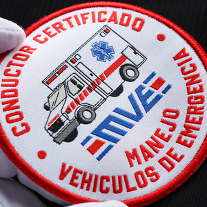 ป้ายติดเสื้อผ้า ป้ายแบรนด์สั่งทำ ออกแบบโลโก้ 3 มิติ แบบติดตีนตุ๊กแก ผ้าทอ ป้ายรีดติดเสื้อผ้า - Product Image 6