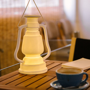 New Design Fancy Classic Design Antique Bedside Decorative Night Light Retro <strong>Lantern</strong> <strong>Table</strong> <strong>Lamps</strong> for Home Decoration - Product Image 2