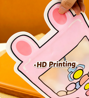 Sac fourre-tout personnalisé de forme spéciale, imprimé avec un design créatif en forme de dessin animé, pour cadeaux et emballages de produits tendance