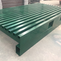Galvanisé à chaud économie robuste grille de stock garde de bétail grille de bétail passe de véhicule écart de stock Texas porte arrêt de bétail