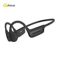 Audífonos ALOVA con Amplificador de Sonido por Conducción Ósea Digital, Auriculares Bluetooth con Cancelación de Ruido DSP, Audífonos para Personas Mayores