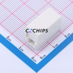 224-112 Spring Terminal Block Connector ( Construction: 1x2P )( Color: White )( Mounting Type: Free Hanging ) - Product Image 1