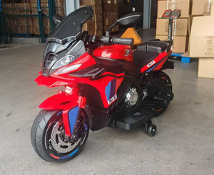 Moto électrique pour enfants en plastique alimentée par batterie 12V, roues avec lumières, démarrage progressif, pédale d'accélérateur, vitesse de 3,5 km/h, pour les enfants de 2 à 8 ans, unisexe - Product Image 4