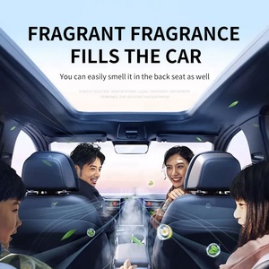 Thương Hiệu Tùy Chỉnh Không Khí Cửa Thoát Nước Thơm Kẽm Hợp Kim Da Có Thể Thay Thế Thơm Lát Chanh/Đại Dương/Nước Hoa Không Khí Cửa Thoát Hương Liệu - Product Image 4