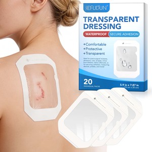 แผ่นปิดแผลใส SEFUDUN ขนาด 5.9 นิ้ว x 7.87 นิ้ว สำหรับยึดสายสวน เครื่องมือวัด และหัววัด - Product Image 1