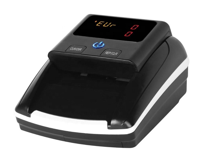 Mini UV Money Detector Counterfeit Note Scanner Automatic Fake Money Detector USD Euro Detector AL-130