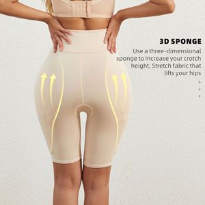 Pantalones Moldeadores de Talla Grande para Mujer, Faja Transpirable y Ecológica con Relleno para Realzar Cadera y Glúteos y Reducir Muslos - Product Image 5