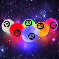Balles lumineuses phosphorescentes Cadeau de pratique nocturne Golfeurs Led Lighting Up Motion Activated Golf Ball